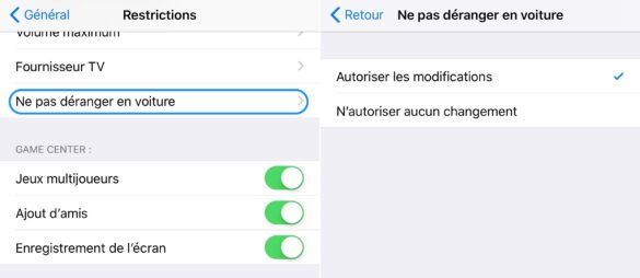Comment mettre en ne pas déranger un contact ?