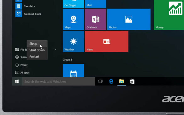 Comment mettre en veille sur Windows 11 ?