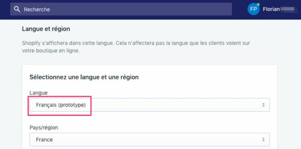 Comment mettre l'application Flo en français ?