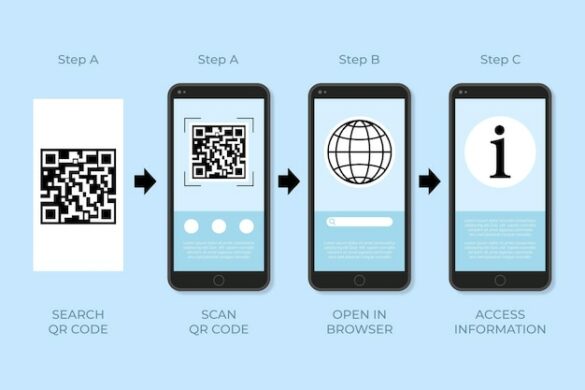 Comment mettre le QR code sur mon portable ?