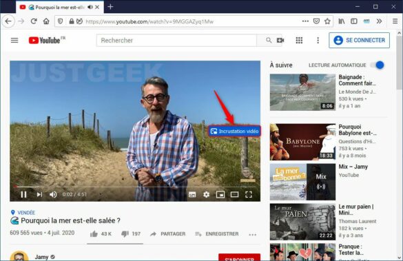 Comment mettre le mode Picture-in-Picture ?