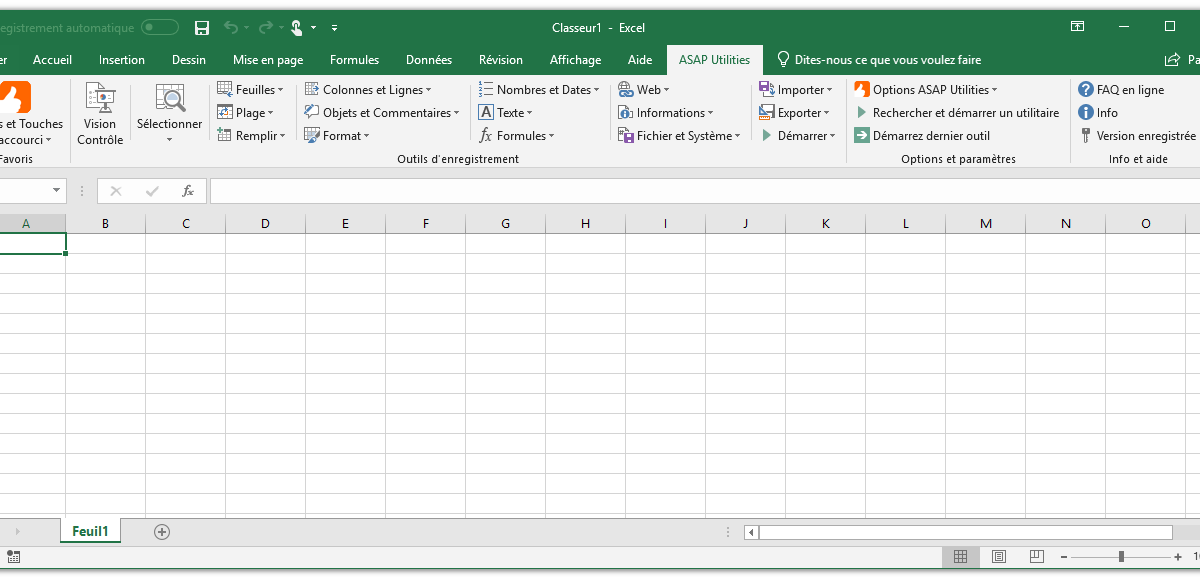 Comment mettre les formules Excel en français ?