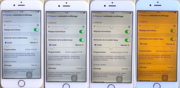 Comment mettre mode nuit sur Iphone 6 ?