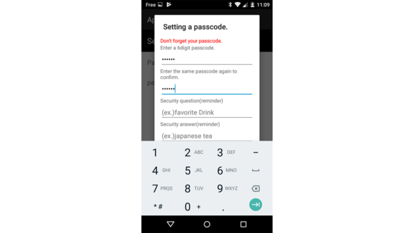 Comment mettre un mot de passe sur une application ?