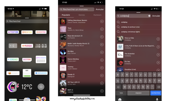 Comment mettre une Musique qui n'est pas sur Instagram ?