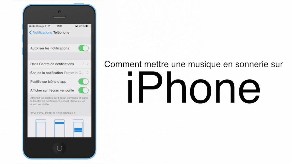 Comment mettre une chanson en sonnerie sur iPhone ?