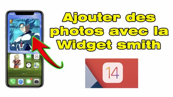 Comment mettre une photo en widget ?