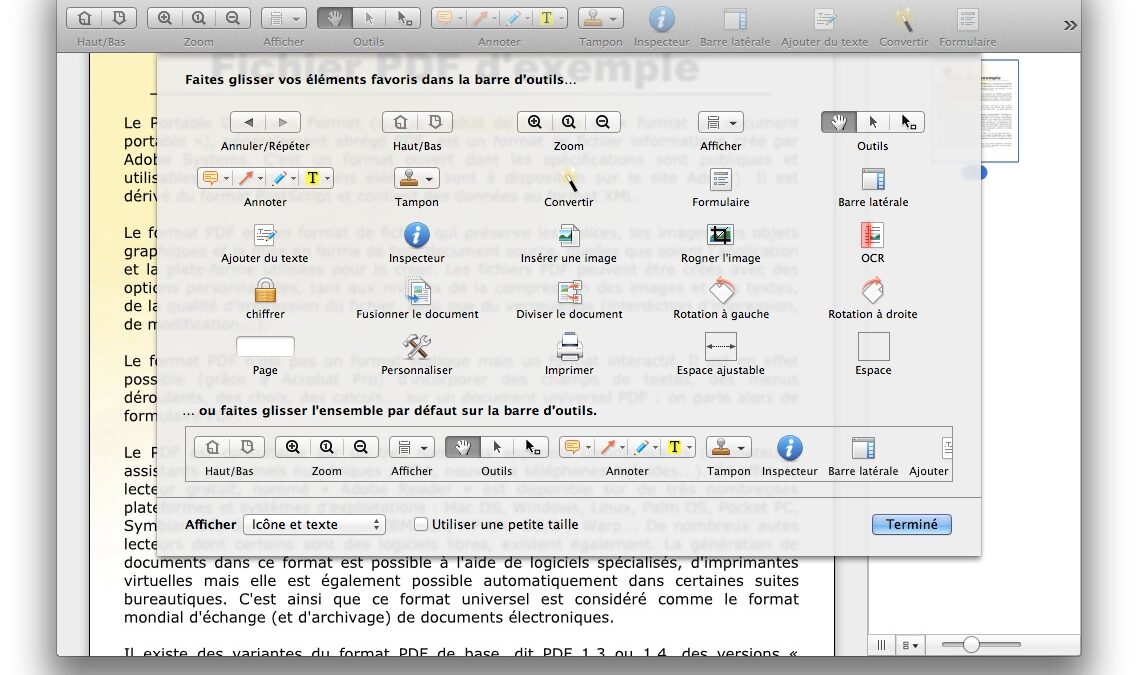 Comment modifier PDF sur imac ?