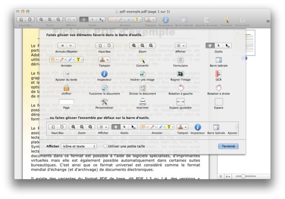 Comment modifier PDF sur imac ?