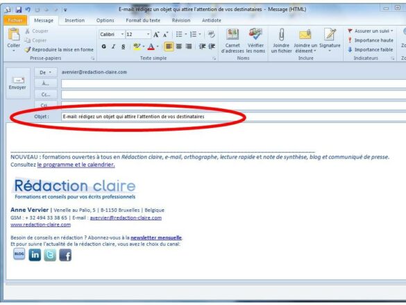 Comment modifier l'objet d'un mail envoyé Gmail ?