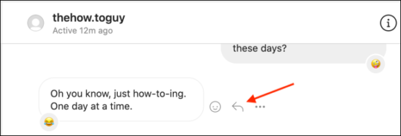 Comment modifier un message sur Instagram ?