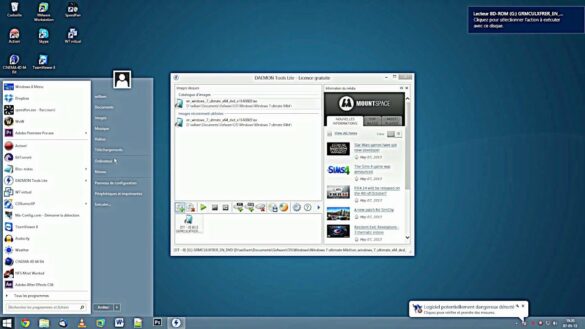 Comment monter une image ISO ?