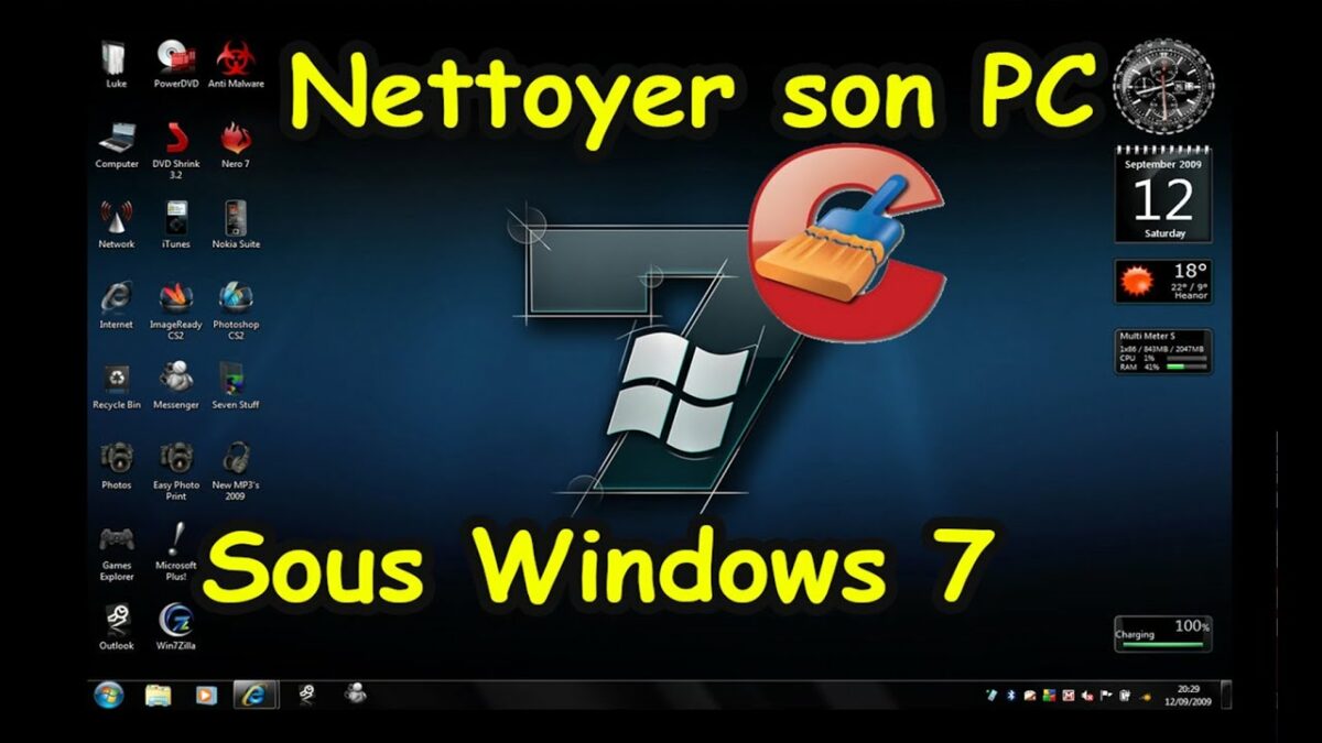 Comment nettoyer son PC sous Windows 7 ?