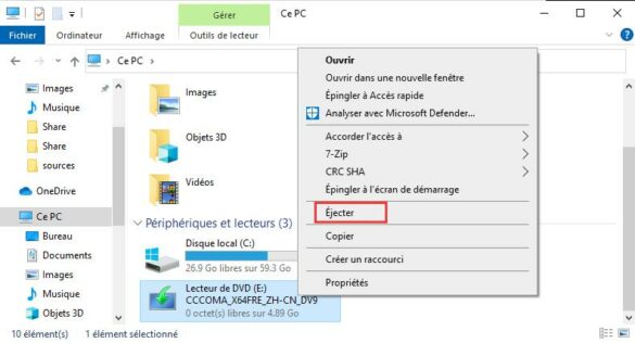 Comment ouvrir un fichier ISO sans CD ?