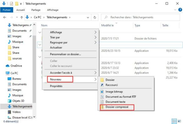 Comment ouvrir un fichier zip ?