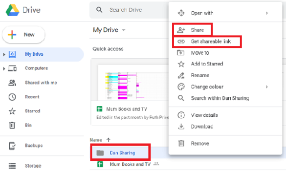 Comment partager Task Google ?