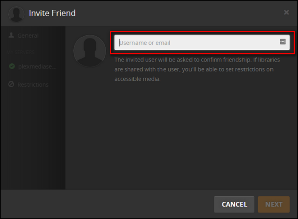 Comment partager avec Plex ?