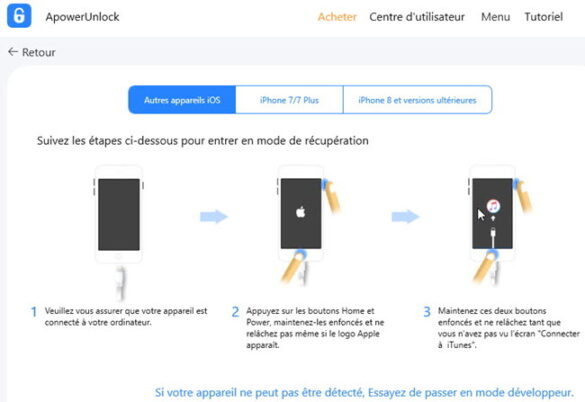 Comment passer en mode développeur iPhone ?