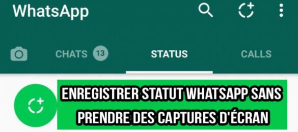 Comment prendre un statut WhatsApp sur Iphone ?