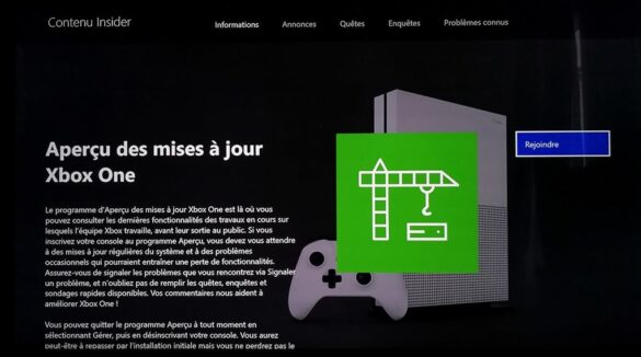 Comment quitter Xbox Insider ?