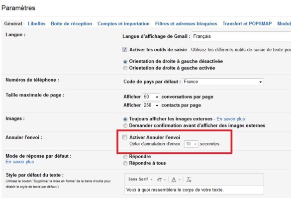 Comment rappeler un mail envoyé par erreur ?
