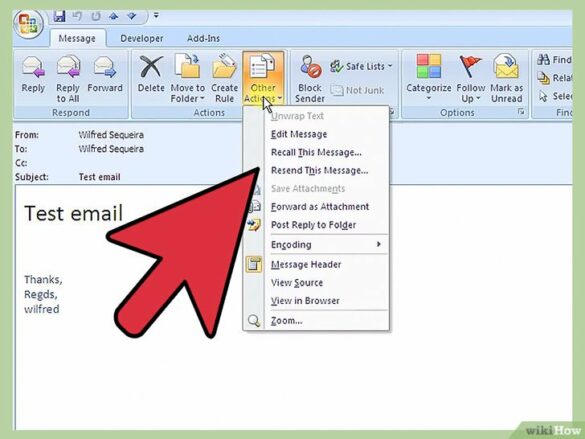 Comment rappeler un mail sur Outlook iphone ?