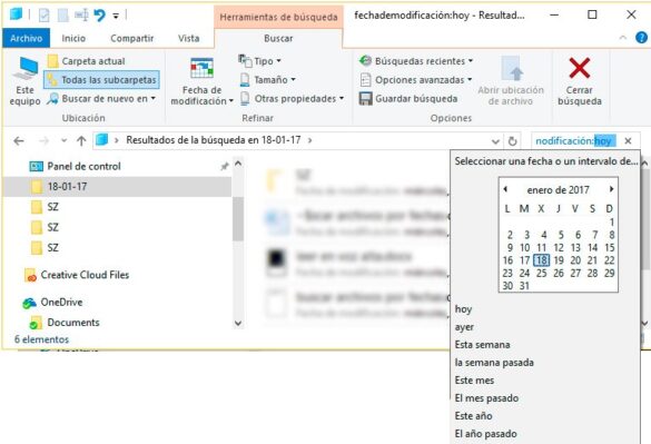 Comment rechercher les fichiers qui ont été modifiés ?
