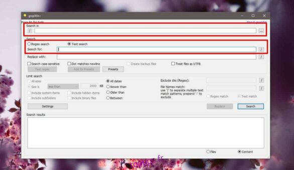Comment rechercher un texte dans plusieurs fichiers ?