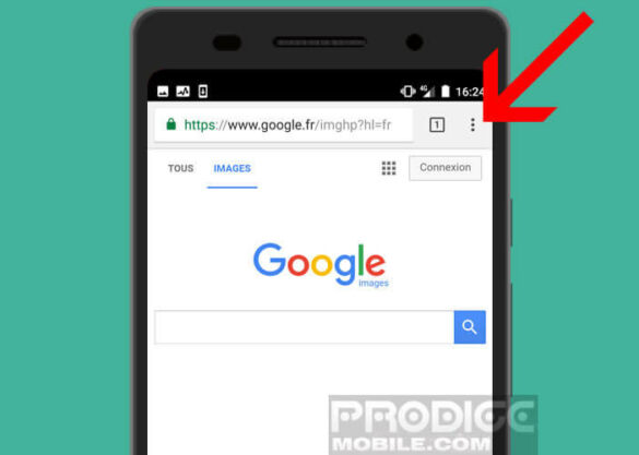 Comment rechercher une image sur Google sur téléphone ?