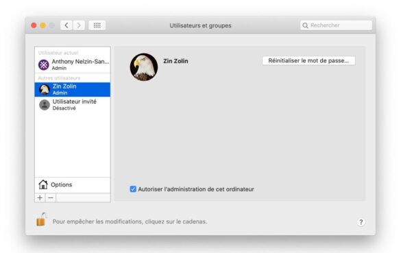 Comment récupérer le mot de passe administrateur Mac ?