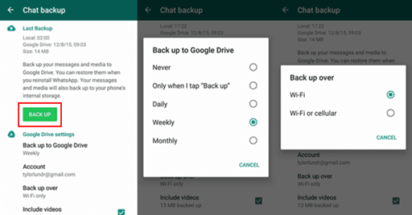 Comment recuperer mes conversation WhatsApp non sauvegarder ?