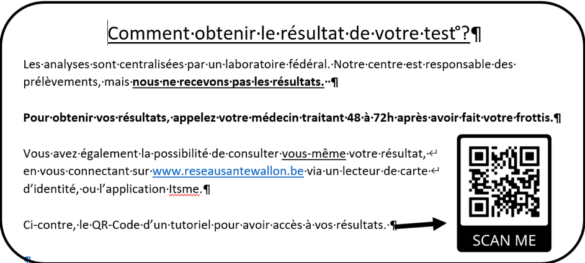 Comment récupérer son QR code après un test PCR ?