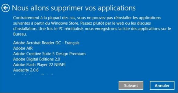 Comment réinitialiser un PC de force ?