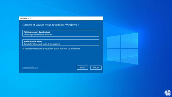Comment réinstaller Windows sur mon PC ?
