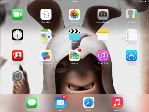 Comment remettre l'application Musique ?