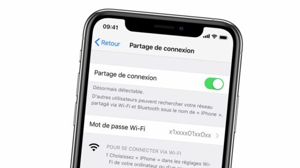 Comment remettre le Partage de connexion sur iPhone ?