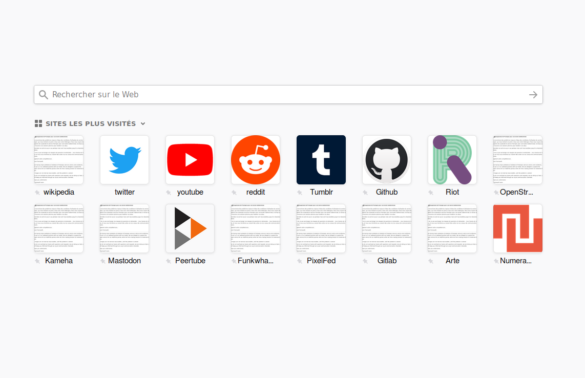 Comment remettre les applications comme avant ?