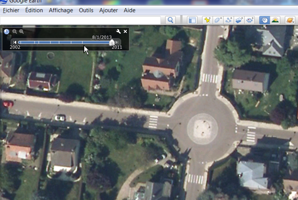 Comment remonter dans le temps avec Google Earth ?