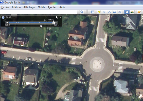 Comment remonter dans le temps avec Google Earth ?