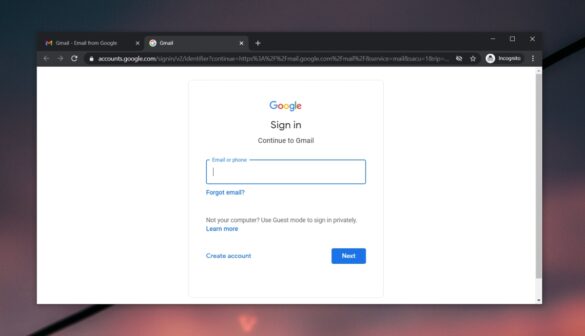 Comment réparer mon compte Gmail ?