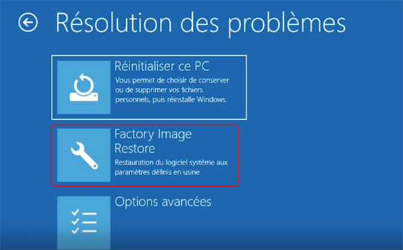 Comment restaurer un ordinateur à son état d'usine ?