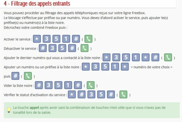 Comment retrouver la liste noire de mon téléphone ?