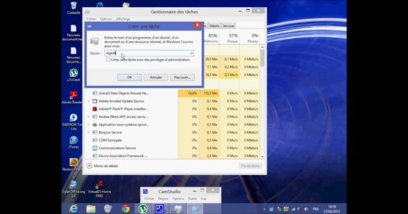 Comment retrouver la taille normale de l'écran ?