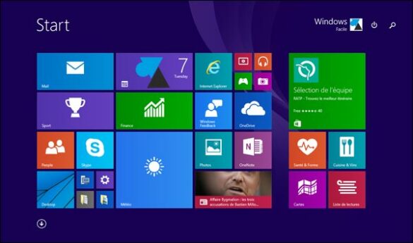 Comment retrouver lécran d'accueil Windows 10 ?