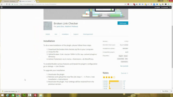 Comment retrouver une extension ?