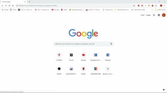 Comment revenir à la page d'accueil Google Chrome ?