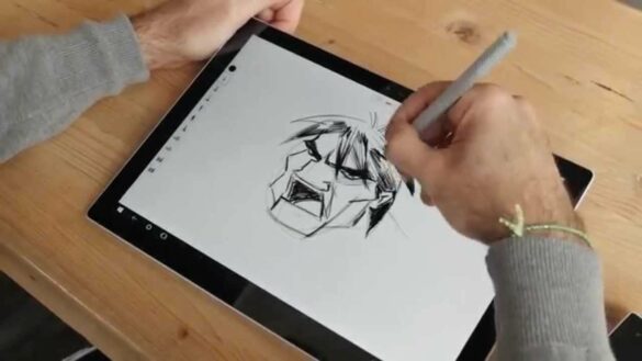 Comment s'appelle l'application pour dessiner ?