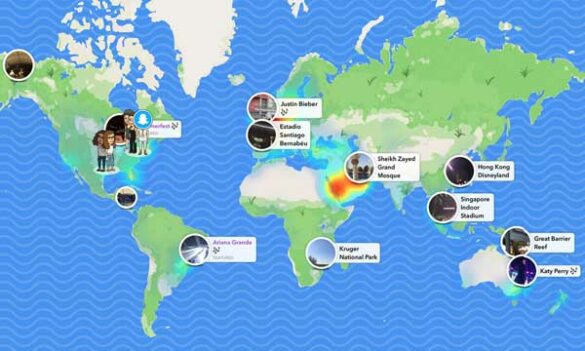 Comment savoir si quelqu'un regarde ta localisation Snap ?