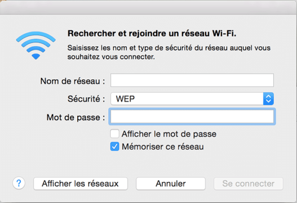 Comment se connecter à une adresse MAC ?