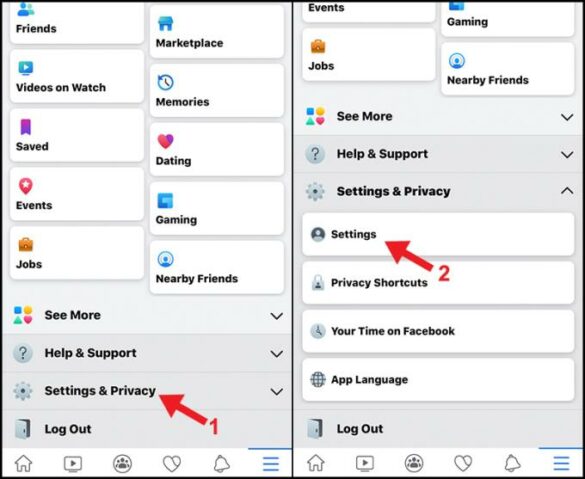 Comment se déconnecter de Messenger sur Iphone ?